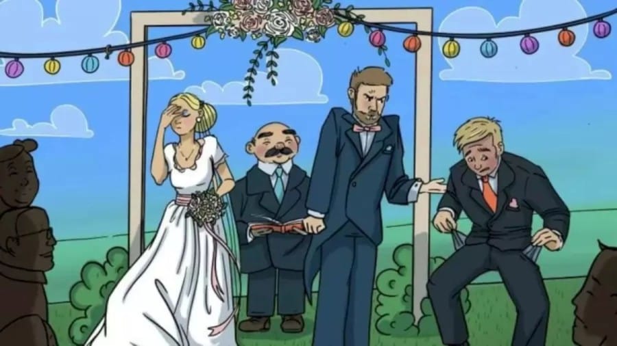 If you spot the Wedding Ring in this Optical Illusion, You have Eagle Eyes