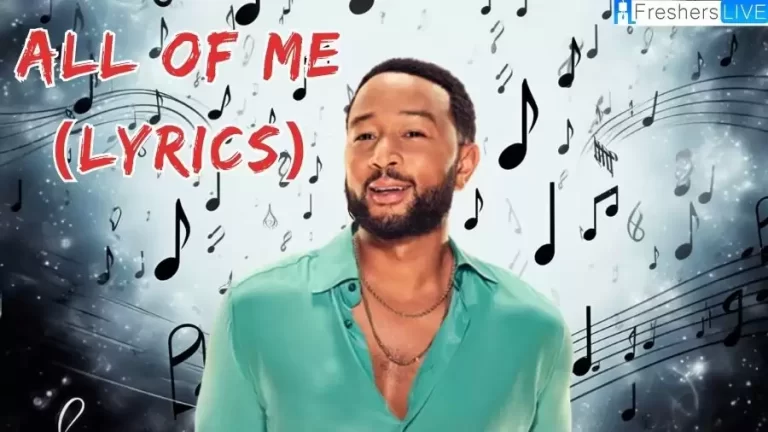 John Legend – All of Me (Lyrics) 