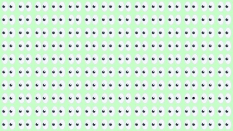 Observation Skills Test: Can you find the odd Eyes emoji within 12 seconds?