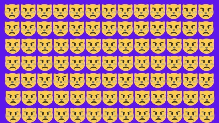 Odd Emoji Optical Illusion: Within 26 Seconds, Can You Able To Identify The Different Emoji?