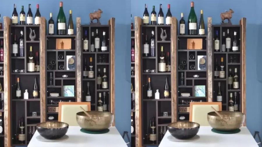 Optical Illusion Challenge: Can You Locate The Water Bottle Among These Collection Of Wines?