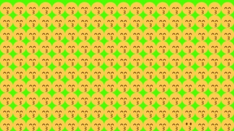 Optical Illusion Emoji Challenge: Can You Spot the Odd One in 10 Secs?