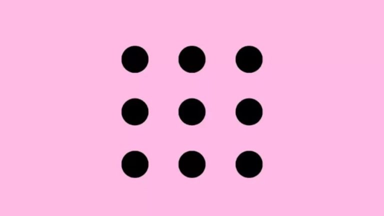 Think Creatively To Solve This Brain Teaser: Can You Connect 9 Dots With Just 3 Lines?