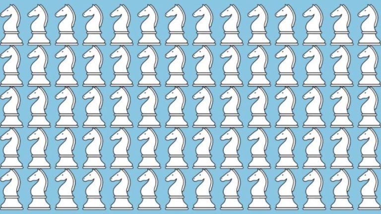 Visual Test Optical Illusion: Can you spot the different figure in the picture within 12 Seconds?