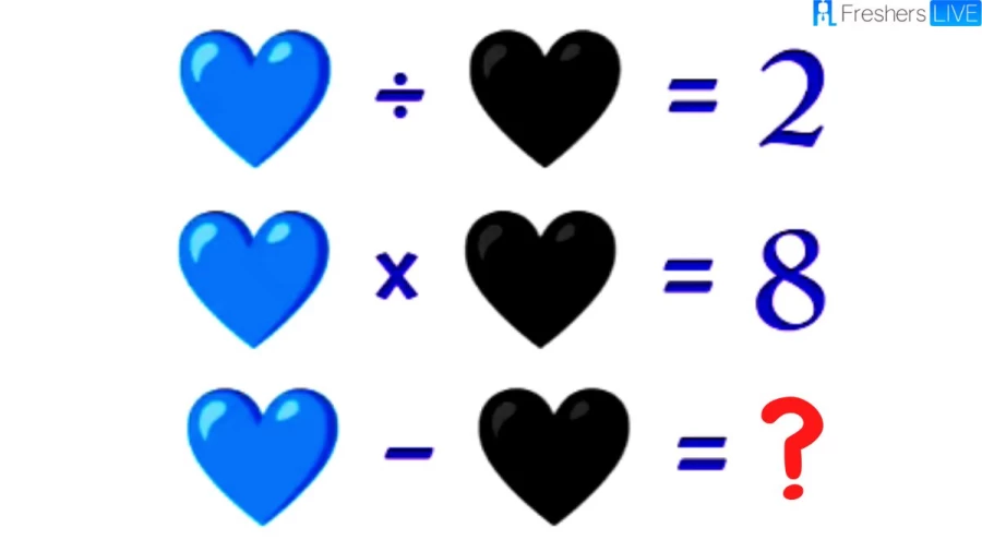 Can You Solve This Heart Math Puzzle Brain Teaser?