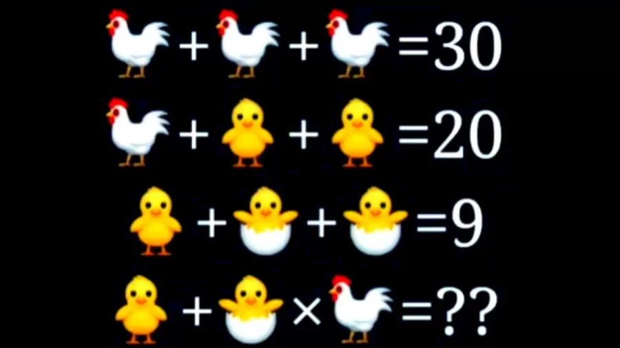 Any Genius Will Be Able To Solve This Brain Teaser Maths Puzzle Can You?