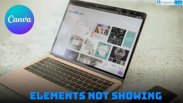 Canva Elements Not Showing, Why is Canva Elements Not Showing?