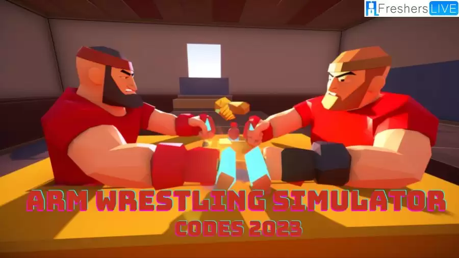 Arm Wrestling Simulator Codes 2023 (Updated)