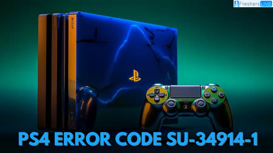 PS4 Error Code SU-34914-1, How to Fix PS4 Error Code SU-34914-1?