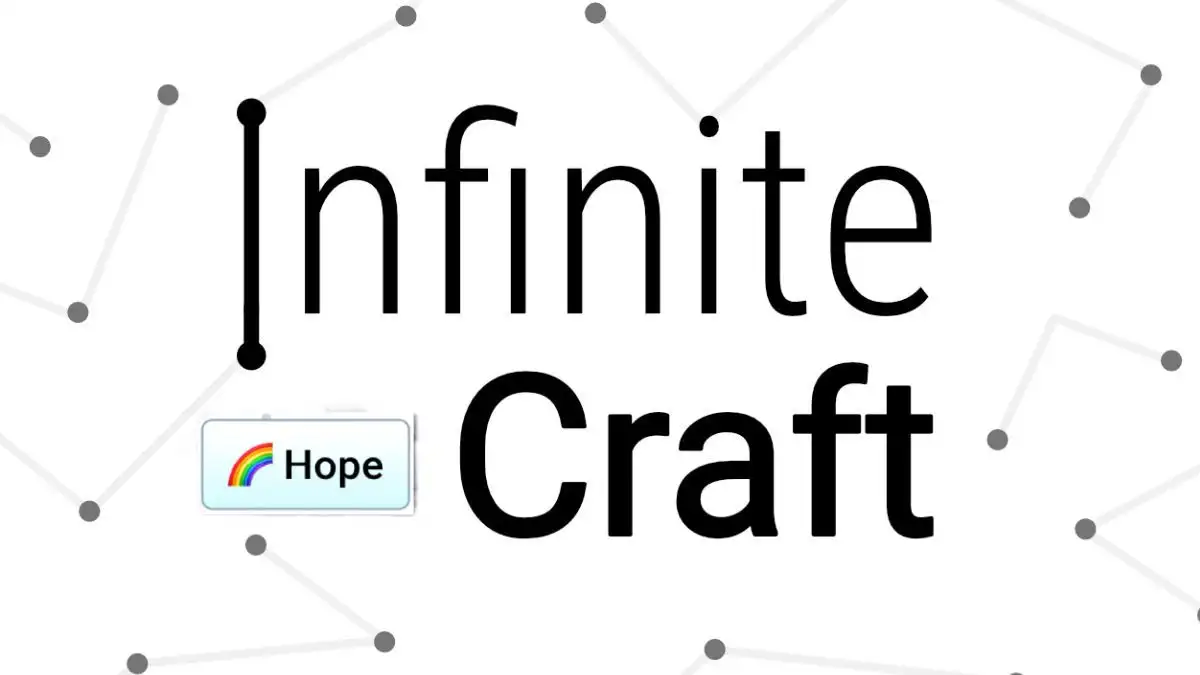 How to Make Hope in Infinite Craft? Crafting Inspiration and Positivity in Neal Agarwal