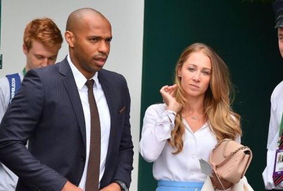 Thierry Henry's romantic partner: Andrea Rajacic debuts!