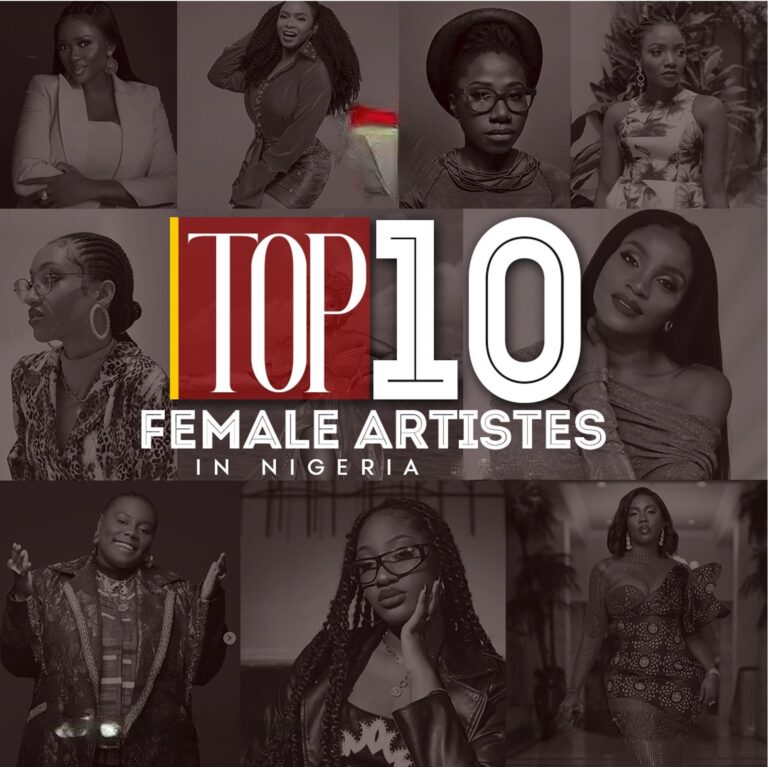 Unstoppable Finest: Nigeria’s Top 10 Female Music Artists