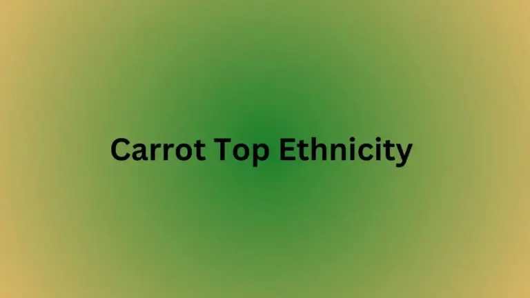 Carrot Top Ethnicity, What is Carrot Top